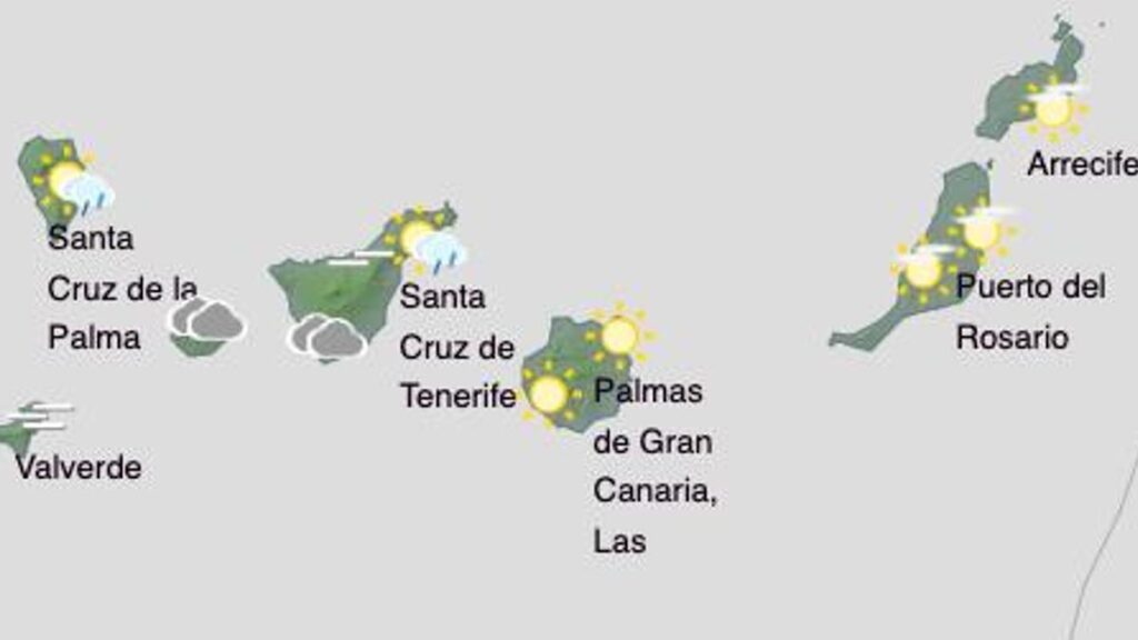 aemet canarias pronostico y clima actual en las islas