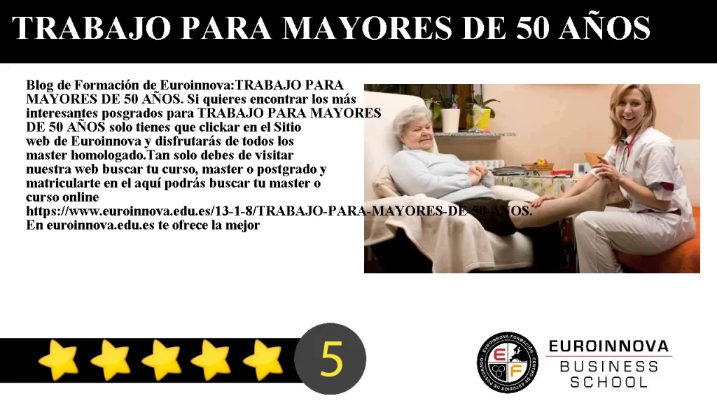 guia de trabajo para mayores de 50 anos en las palmas