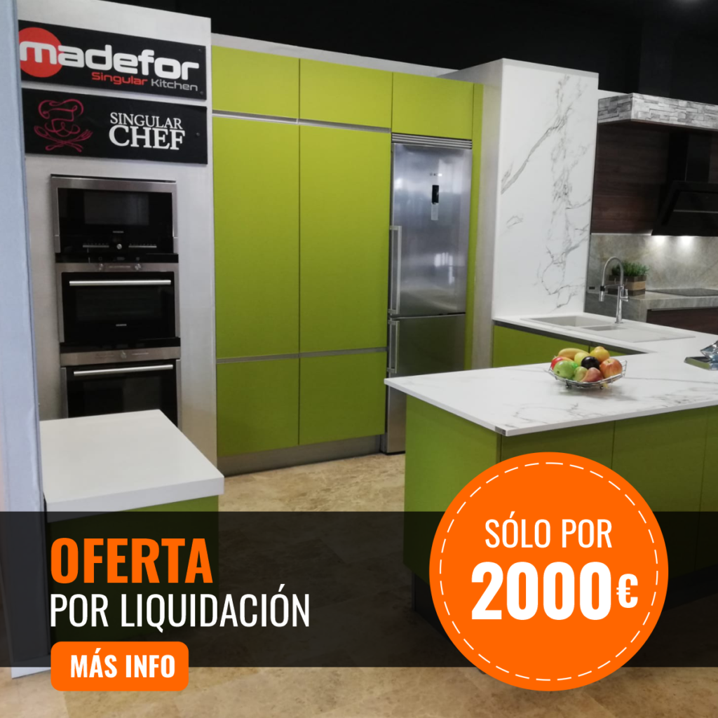 liquidacion de cocinas de exposicion en las palmas