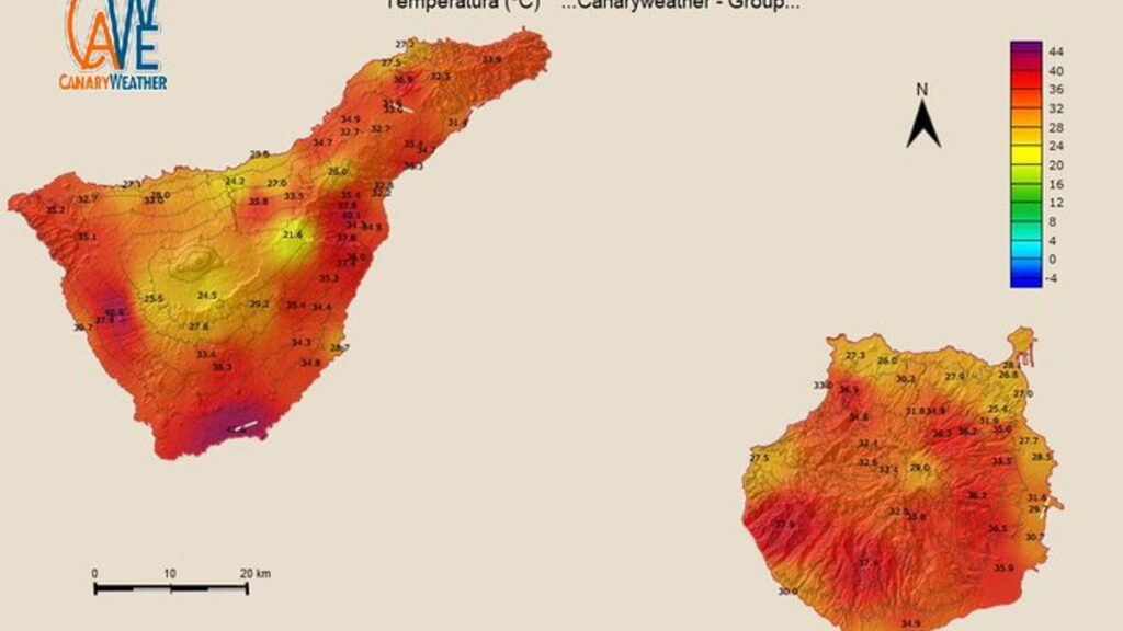 calor canarias como afecta la ola de calor a las islas