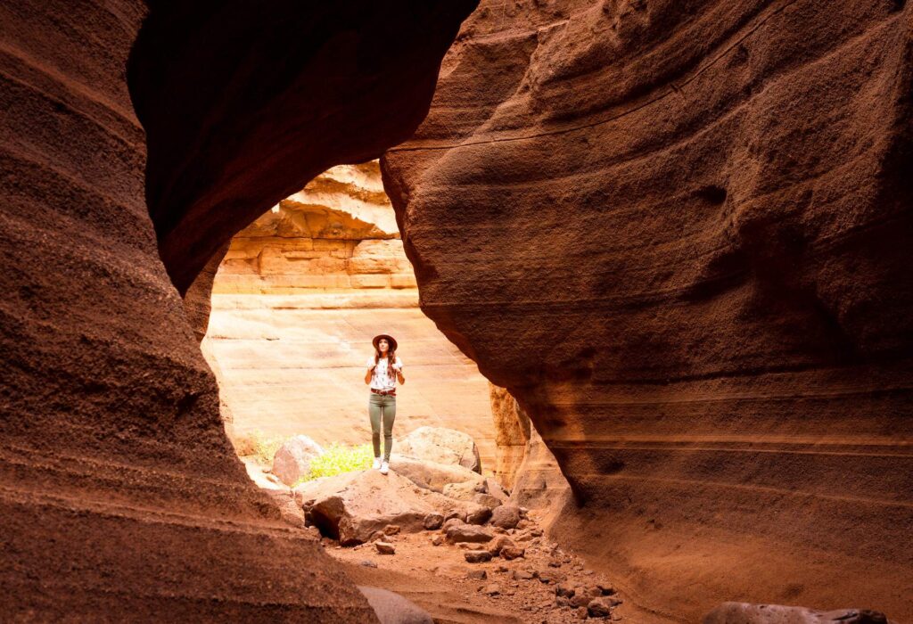explorando lugares extranos en gran canaria