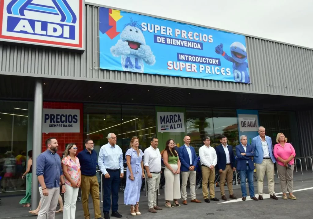 aldi maspalomas apertura y servicios del nuevo supermercado