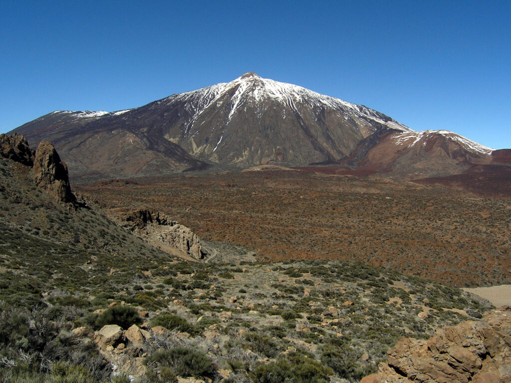 altura del teide