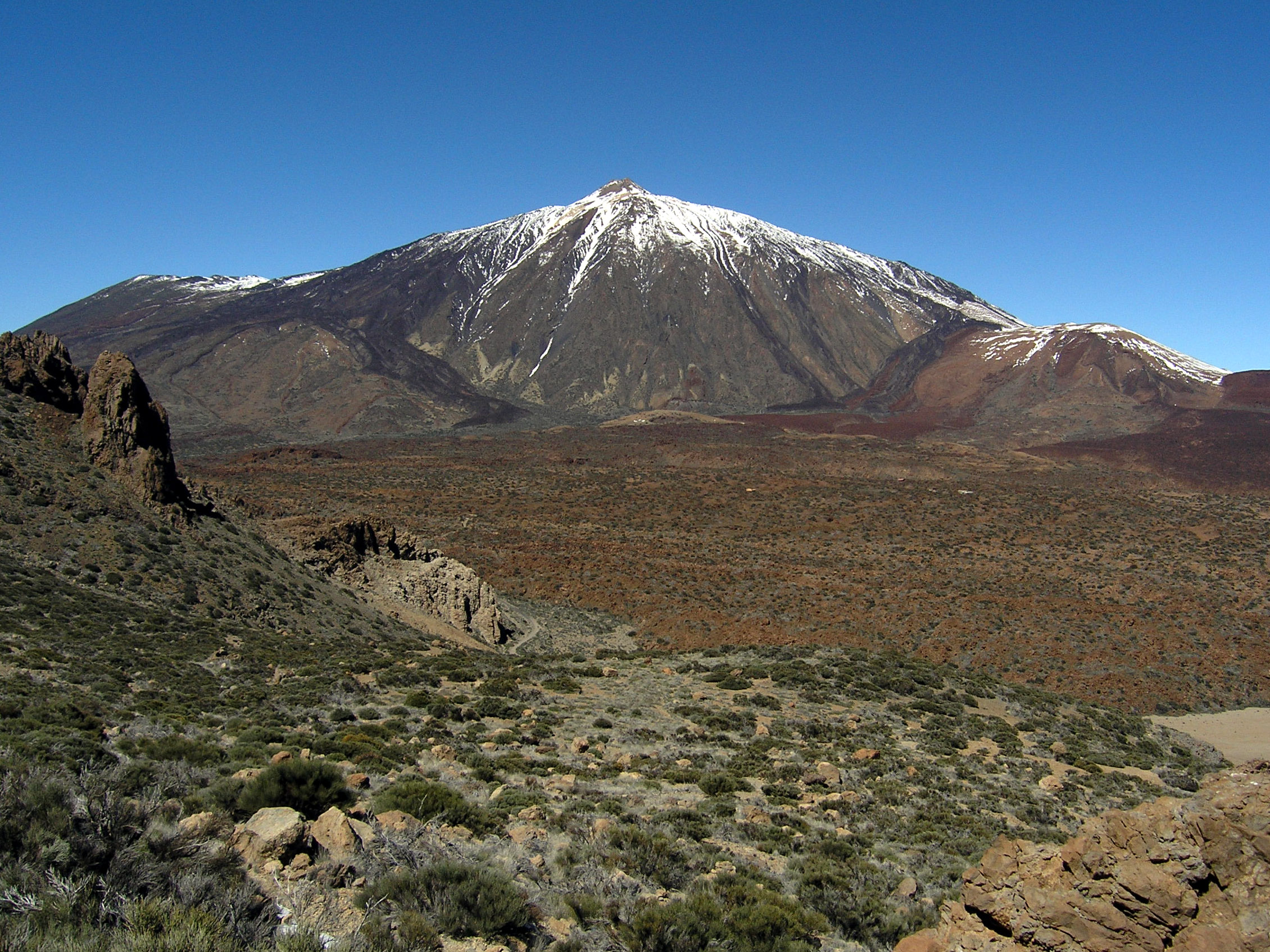 altura del teide