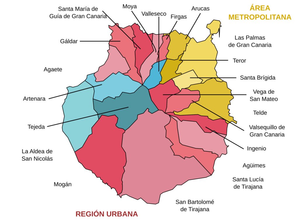 municipios de gran canaria
