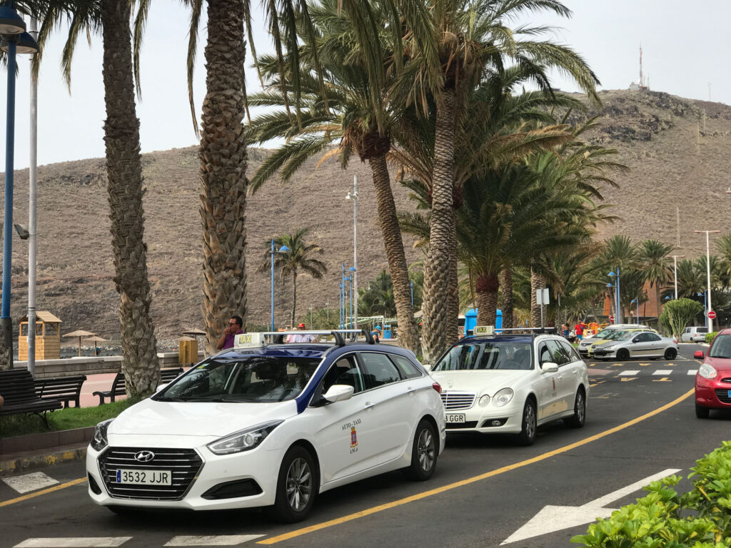 taxi san sebastian de la gomera servicio y contacto