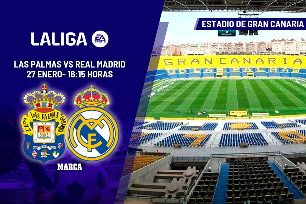 u d las palmas real madrid ver en directo fecha y horarios
