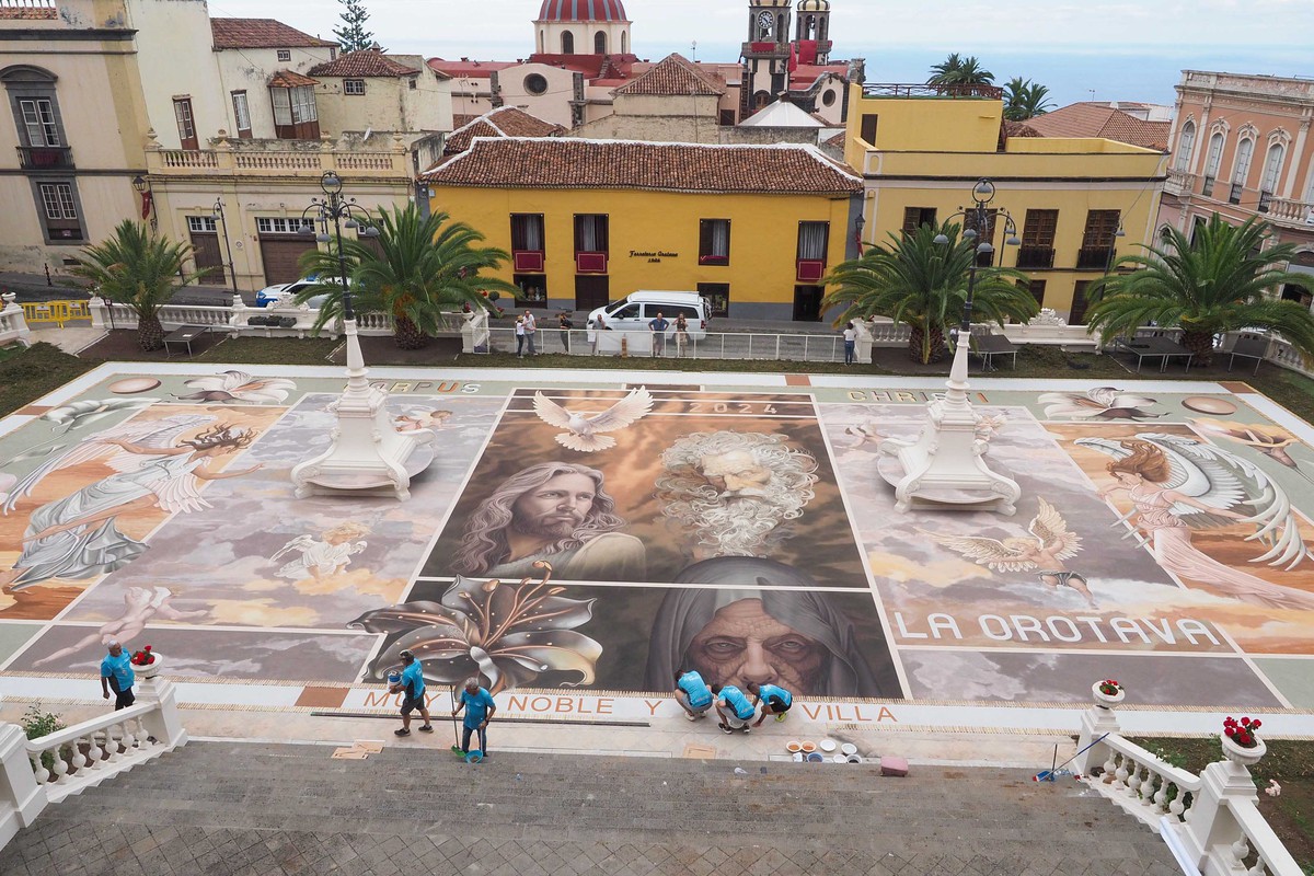 corpus christi la orotava 2025 alfombras