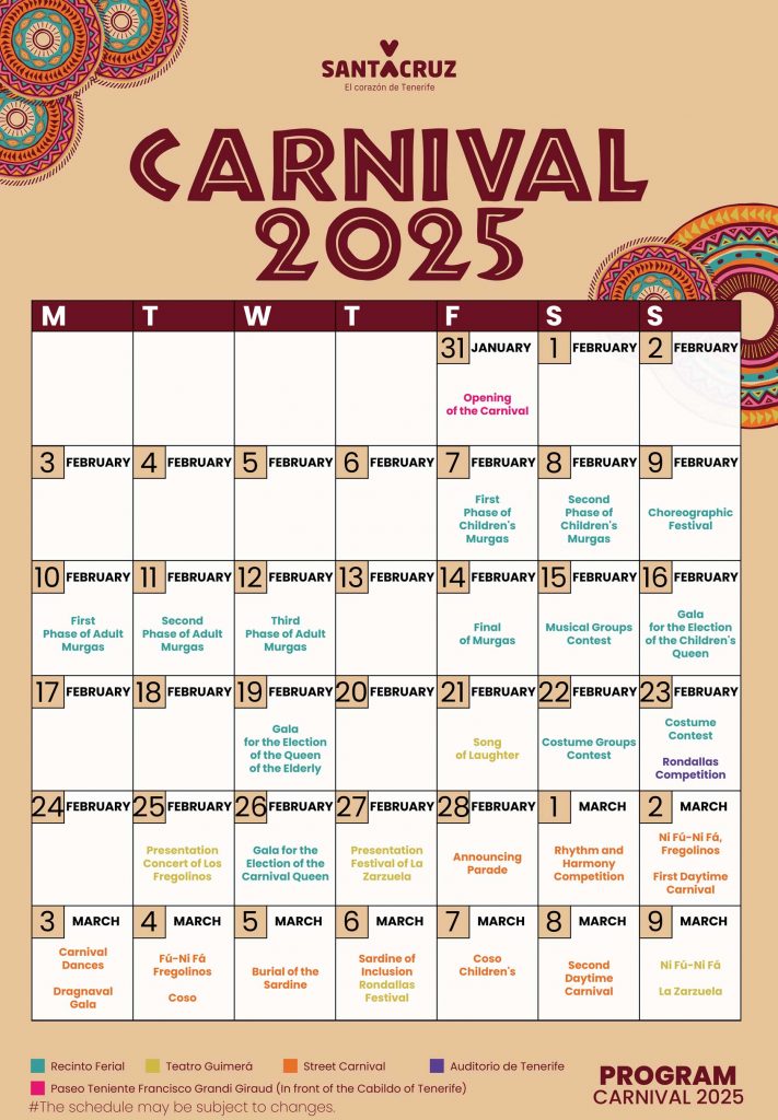 fiesta de la cruz tenerife 2025 programa y fechas